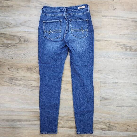 💜Levi's Denizen Blue Modern Skinny Jeans Size 6/28 - Picture 5 of 13